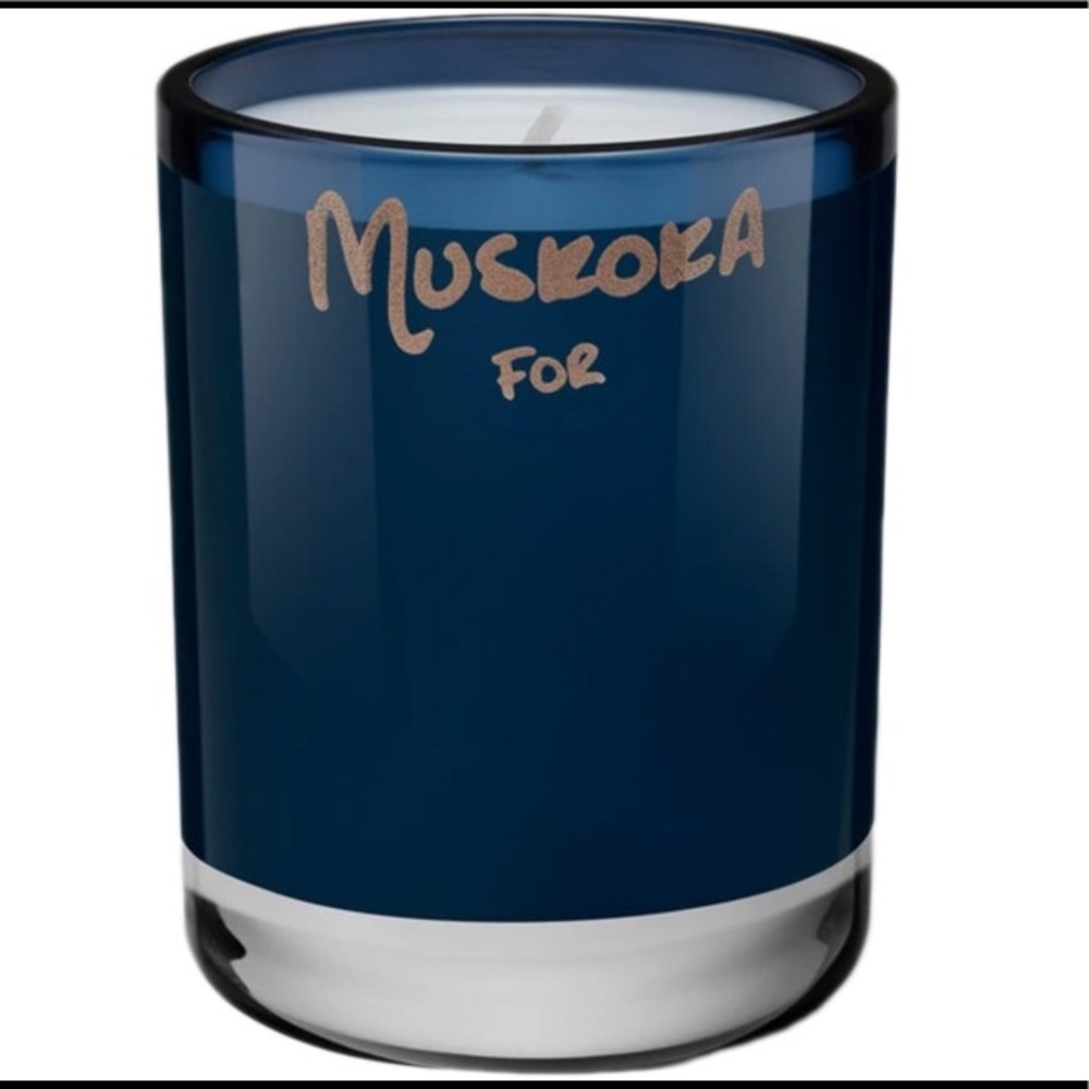 BETTER WORLD FRAGRANCE HOUSE BY DRAKE MUSKOKA CANDLE 10.5 oz NWOT
